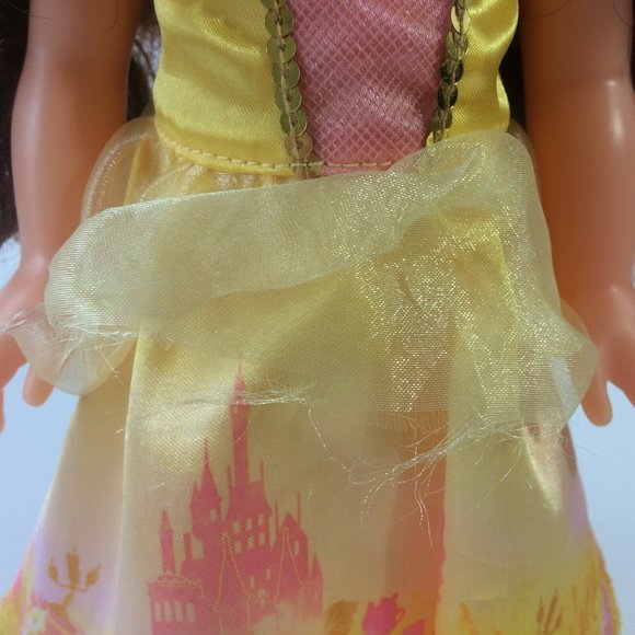 Disney Jakk's Beauty And The Beast Belle Doll 14” Toddler Princess Toy W/ Dress - Picture 5 of 9